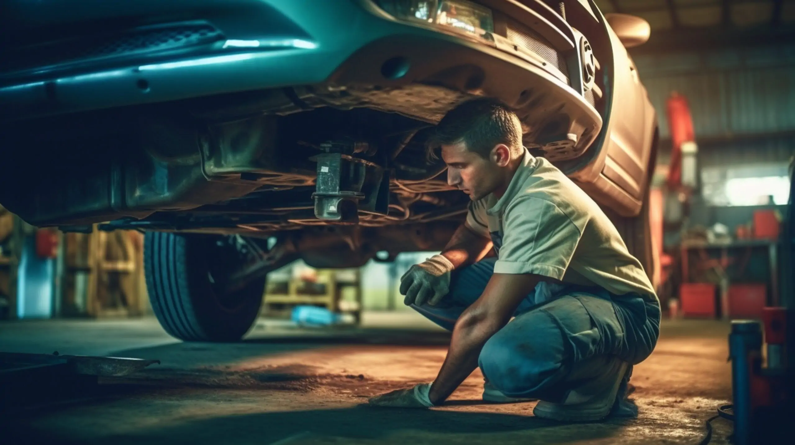 Rustproof Service under car