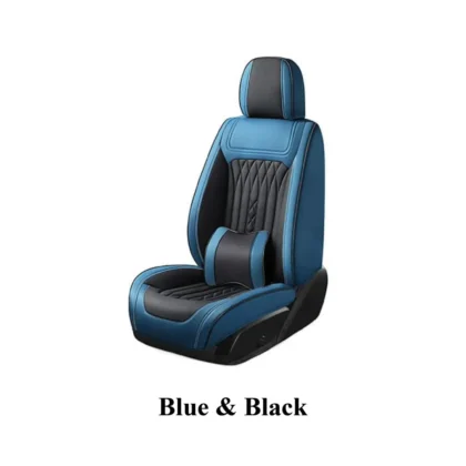 17. Blue & Black seat cover for elite car shine - vehicle car shop