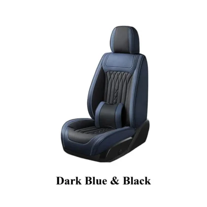 2. Dark Blue & Black seat cover for elite car shine - vehicle car shop